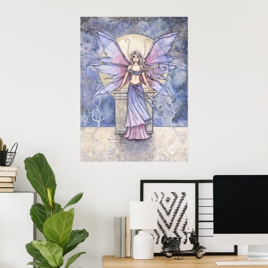 Poster "illustrations molly harrison" (Bureau à domicile)