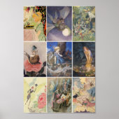 Poster Illustrations vintages d'Art Fairy (Devant)