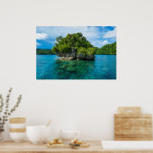 Poster Îlot rocheux dans les îles Rock (Cuisine)