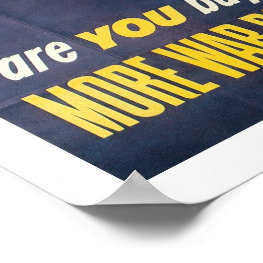 Poster Ils Comportent Plus Dur Que Jamais (Coin)