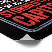 Poster Ils Disent Que Les Immigrants Sont Le Problème, Ma (Coin)