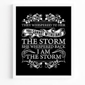 Poster Ils Lui Faisaient Un Whisbing : Je Suis La Tempête