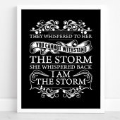 Poster Ils Lui Faisaient Un Whisbing : Je Suis La Tempête