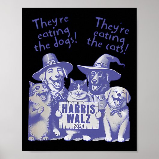 Poster Ils mangent des chiens ! Ils Mangent Des Chats ! V (Devant)