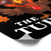 Poster Ils Mangent La Turquie Drôle Trump Thanksgiving (Coin)