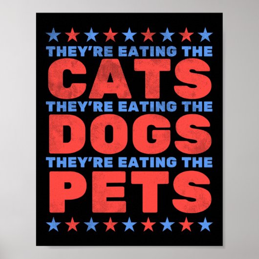 Poster Ils mangent les chiens (Devant)