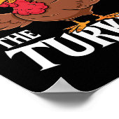 Poster Ils Mangent Les Dindes - Drôle De Thanksgiving (Coin)