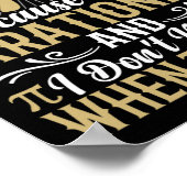 Poster Ils m'appellent Pi parce que je suis irrationnel - (Coin)