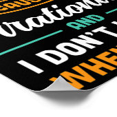 Poster Ils m'appellent Pi parce que je suis Irrationnel P (Coin)