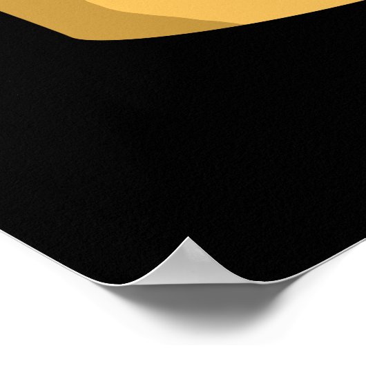 Poster Ils Me Voient Rollin Funny Cinnamon Roll Pun Dark  (Coin)