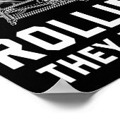 Poster Ils Me Voient Rollin Ils Hatinent Spin Cl Drôle Sp (Coin)