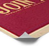 Poster Ils Ne Doivent Pas Rejoindre Les Marines Des États (Coin)