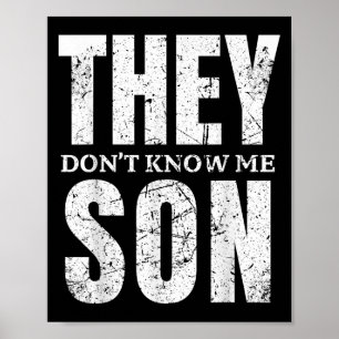 Poster Ils ne me connaissent pas fils bodybuilder entraîn