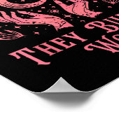 Poster Ils N'Ont Pas Brûlé Les Sorcières Femmes Féminisme (Coin)