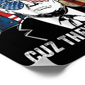 Poster Ils Nous Détestent Parce Qu'Ils Nous Disent Drôle (Coin)