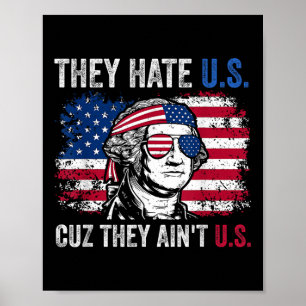 Poster Ils Nous Détestent Parce Qu'Ils Nous Parlent Drape
