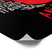 Poster Ils Ont Essayé De Me Brûler (Coin)