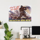 Poster Ils ont les tripes : ils les soutiennent avec plus (Bureau à domicile)