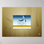 Poster Ils ont volé la lune version 2 (Devant)