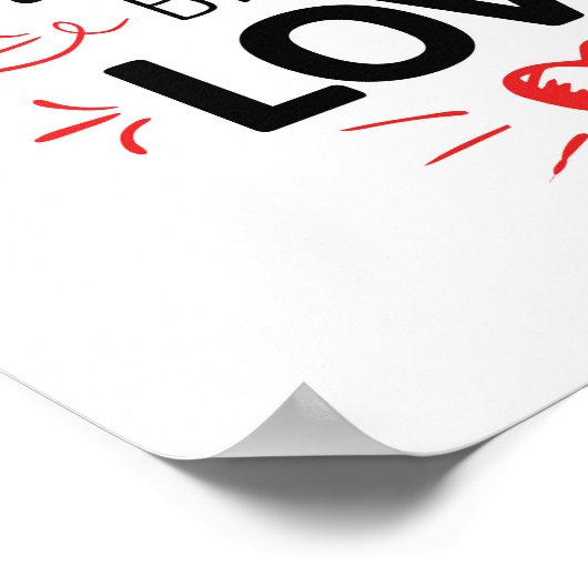 Poster Ils sauront que nous sommes chrétiens par notre am (Coin)