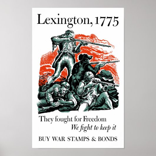 Poster Ils Se Sont Battus Pour La Liberté Que Nous Lutton (Devant)