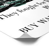 Poster Ils Se Sont Battus Pour La Liberté Que Nous Lutton (Coin)