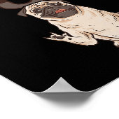 Poster Ily Pug Asl Hand Gesture Deaf Hearing Loss Awarene (Coin)