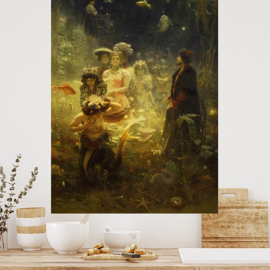 Poster Ilya Repin Sadko (Cuisine)