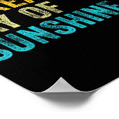 Poster I'm A Freaking Ray Of Sunshine Funny Sarcastic Vin (Coin)