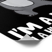 Poster I'm A Koala In A Human Costume Funny Koala (Coin)