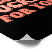 Poster Im A Sucker For You Retro Valentines Day Funny Say (Coin)