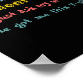 Poster Im An Excellent Wife Just Ask My Wife  (Coin)