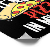 Poster Im Dans Fitness Pizza Dans Ma Bouche Entraînement  (Coin)