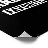 Poster I'm Grandma's Favorite Granhild Grandson Granddaug (Coin)