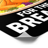 Poster I'm Here For The Breasts, Funny Thanksgiving Turke (Coin)