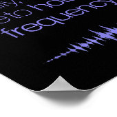 Poster Im Here To Hold The Frequency Funny Saying (Coin)
