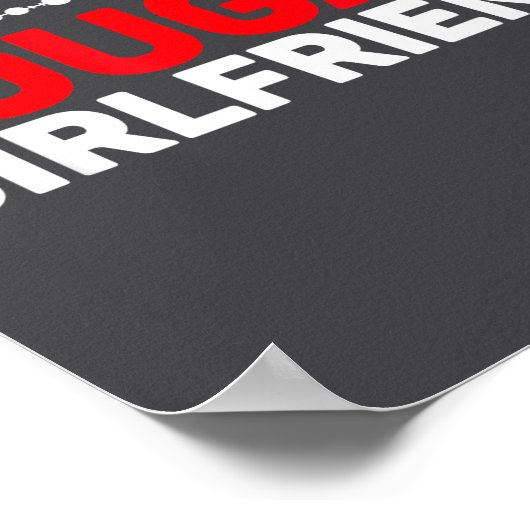 Poster I'm His Cougar Girlfriend Funny Matching Couples Q (Coin)