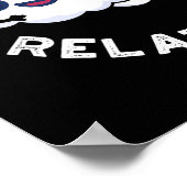 Poster I'm In A Cirrus Relation Cloud Pun Dark BG (Coin)