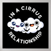 Poster I'm In A Cirrus Relation Cloud Pun Dark BG (Devant)