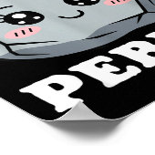 Poster I'm Just A Pebble Cute Kawaii Rock Funny Pun  (Coin)