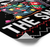 Poster I'm Just Here For Snacks Raccoon Christmas Kids To (Coin)