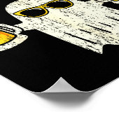 Poster Im Just Here For The Boos Funny Gift Halloween Gho (Coin)