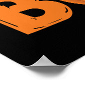 Poster I'm Just Here For The Boos Funny Halloween (Coin)