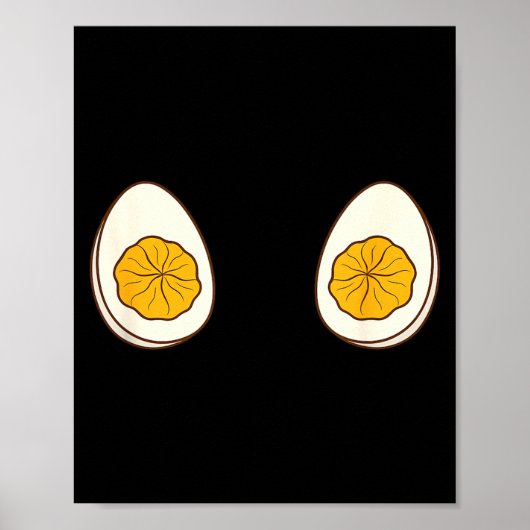 Poster I'm Just Here For The Deviled Eggs Funny Couple (Devant)