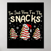 Poster I'm Just Here For The Snacks Christmas Cakes Debbi (Devant)
