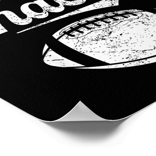 Poster I'm Just Here For The Snacks Funny Fantasy Footbal (Coin)