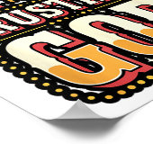 Poster I'm Just Out Here Trusting God Quote (Coin)