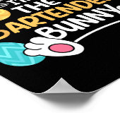 Poster Im Le Bartender Bunny Bartending Pâques Mixologis (Coin)