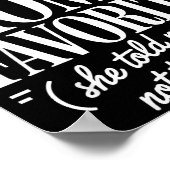 Poster I'm Mom's Favorite Funny Family Sibling Joke Son D (Coin)