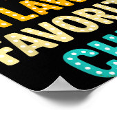 Poster I'm My Mother In Law's Favorite Child (Coin)